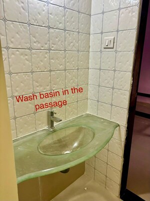 Bathroom in 2 BHK Apartment at Tharwani Heritage, Kharghar Sector 7 – for Sale