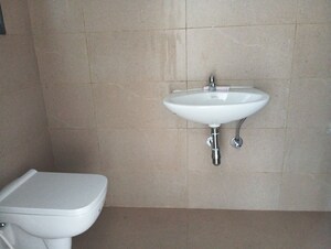 Bathroom in 2 BHK Apartment at Runwal Eirene, Balkum Pada – for Rent