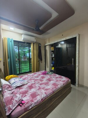 Bedroom in 2 BHK Apartment at Vikram Sneh Park, Kalwa – for Sale