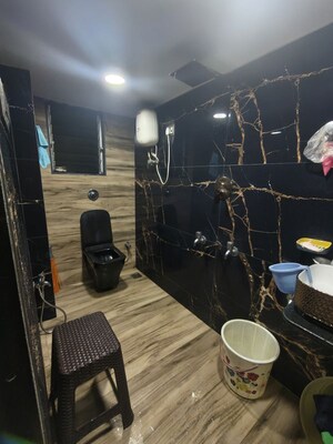 Washroom in 2 BHK Apartment at Vikram Sneh Park, Kalwa – for Sale