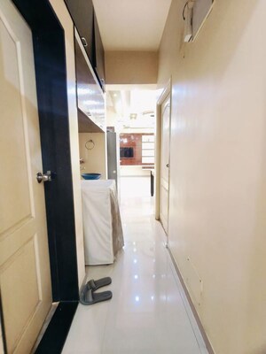Building Lobby in 1 BHK Apartment at Kolte Patil Margosa Heights, Mohammadwadi – for Rent