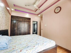 Bedroom in 1 BHK Apartment at Kolte Patil Margosa Heights, Mohammadwadi – for Rent