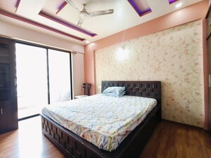 Bedroom in 1 BHK Apartment at Kolte Patil Margosa Heights, Mohammadwadi – for Rent