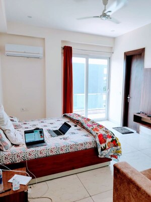Bedroom in 1 BHK Independent House at Sector 14 – for Rent