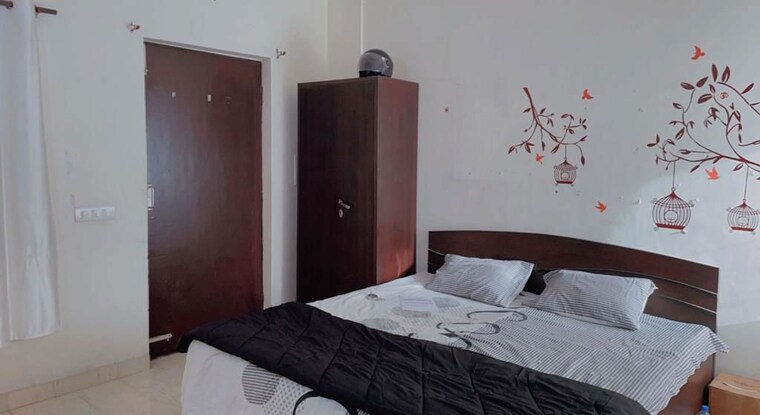 Bedroom, mahindra-aura 1 RK 225 Sq.Ft. Builder Floor In Sector 110a Gurgaon 10684814