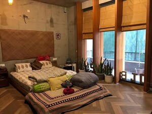 Bedroom in 1 BHK Independent House at Sector 14 – for Rent