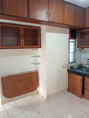 Kitchen in 1 BHK Apartment at Goel Ganga Kunj, Vishrantwadi – for Rent