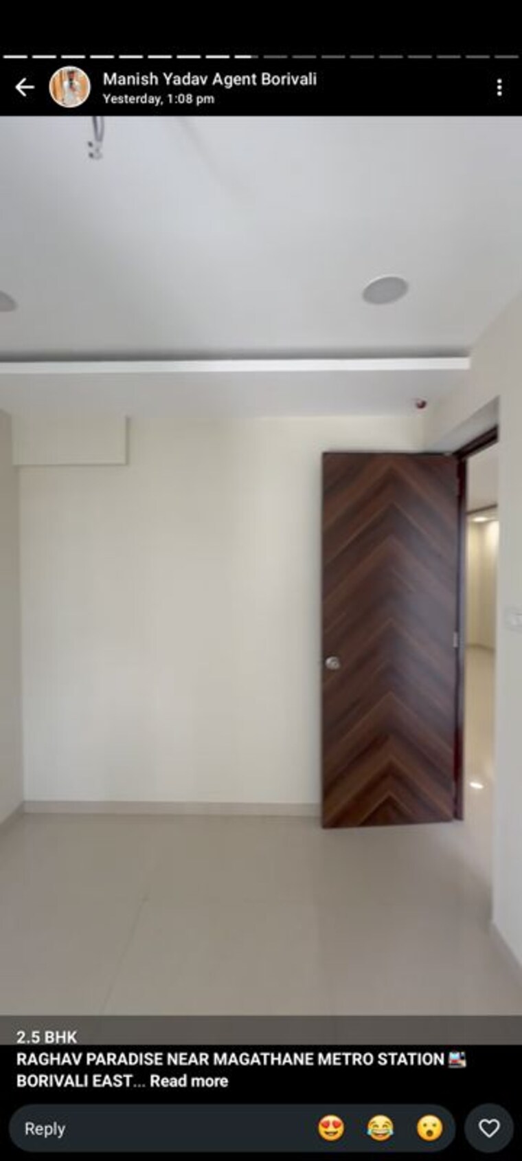 Room, raghav-paradise 2.5 Bedroom 950 Sq.Ft. Apartment In Borivali East Mumbai 10684847
