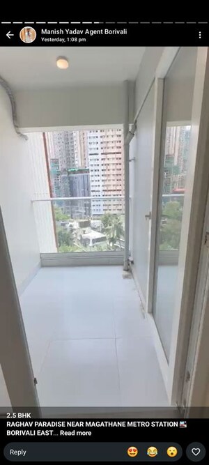 2.5 BHK Apartment For Rent in Raghav Paradise, Borivali East