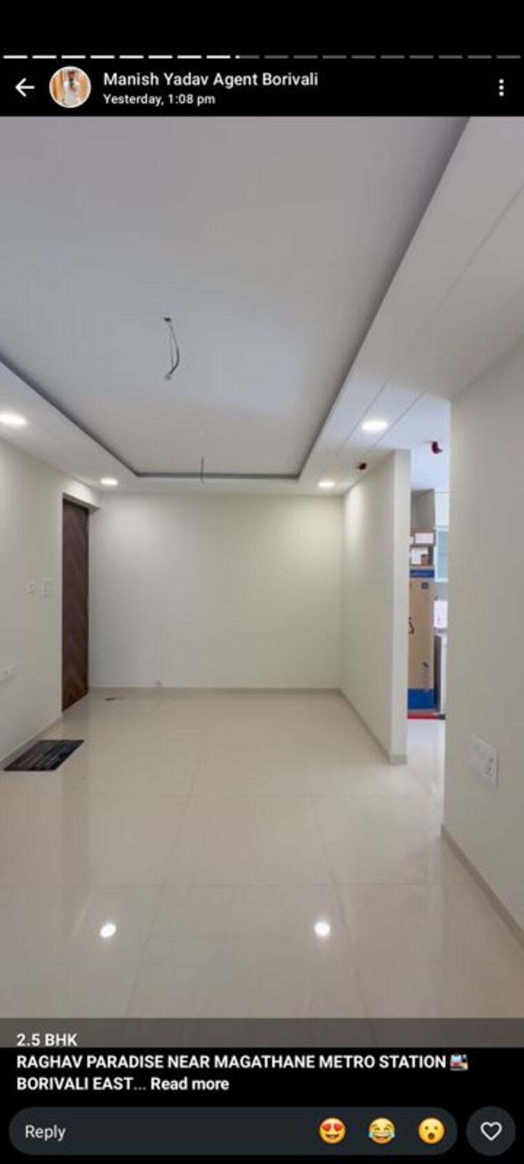 Room, raghav-paradise 2.5 Bedroom 950 Sq.Ft. Apartment In Borivali East Mumbai 10684847