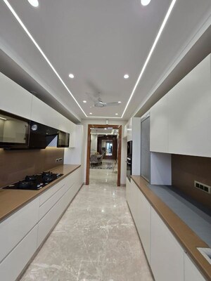 Kitchen in 4 BHK Builder Floor at Sector 21 – for Rent