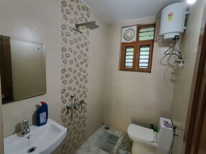 Bathroom in 2 BHK Builder Floor at Palam Vihar – for Rent
