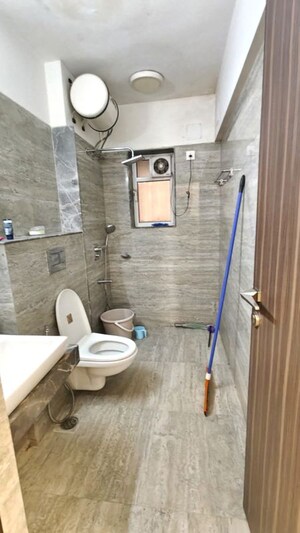 Bathroom in 4 BHK Apartment at Raheja Ridgewood, Goregaon East – for Rent