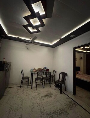 Dining area in 2 BHK Builder Floor at Tagore Garden – for Rent