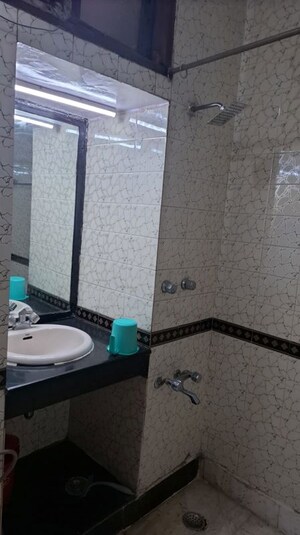 Bathroom in 2 BHK Builder Floor at Kailash Colony – for Rent
