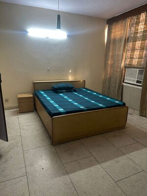 Bedroom in 2 BHK Builder Floor at Kailash Colony – for Rent