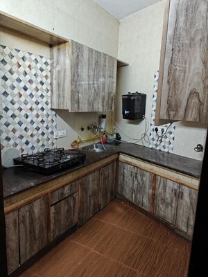 Kitchen in 3 BHK Builder Floor at Ramesh Nagar – for Rent