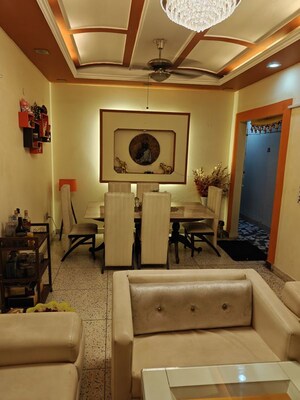 Living Room in 3 BHK Builder Floor at Ramesh Nagar – for Rent