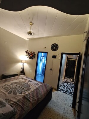 Bedroom in 3 BHK Builder Floor at Ramesh Nagar – for Rent