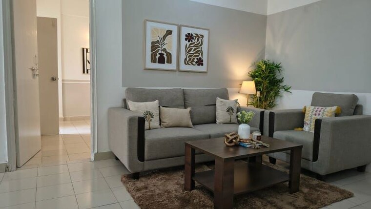 Living Room, scc-sapphire 2 Bedroom 885 Sq.Ft. Apartment In Raj Nagar Extension Ghaziabad 10684904