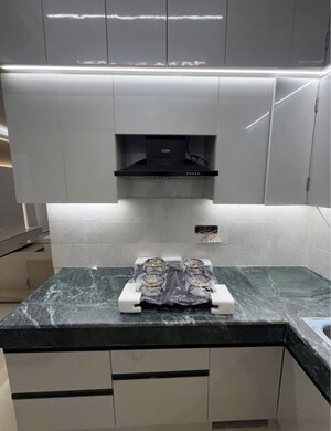 Kitchen in 3 BHK Builder Floor at Rajouri Garden – for Rent