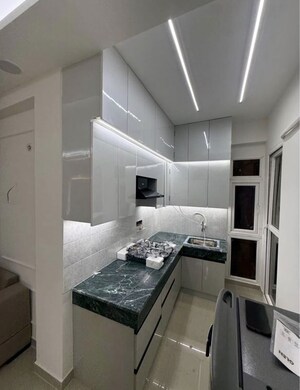 Kitchen in 3 BHK Builder Floor at Rajouri Garden – for Rent