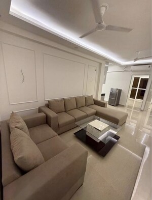 Living Room in 3 BHK Builder Floor at Rajouri Garden – for Rent