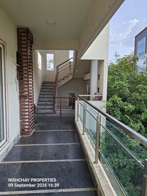 Balcony in 3 BHK Independent House at Hbr Layout – for Rent