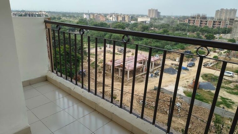 Balcony, emenox-brave-hearts 2 Bedroom 1050 Sq.Ft. Apartment In Raj Nagar Extension Ghaziabad 10684943