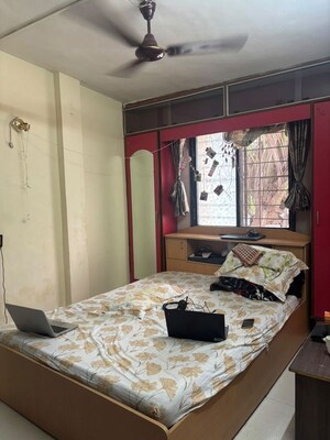Bedroom in 1 BHK Apartment at Ganga Puram CHS, Viman Nagar – for Rent