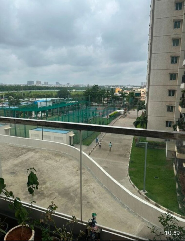 Balcony, cybercity-rainbow-vistas-rock-gardens 3 Bedroom 2500 Sq.Ft. Apartment In Hi Tech City Hyderabad 10682982