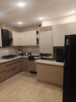 Kitchen in 3 BHK Builder Floor at Rajouri Garden – for Rent