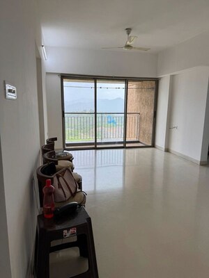 Staircase in 3 BHK Apartment at Lodha Splendora River View, Ghodbunder Road – for Rent