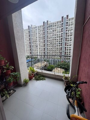 Balcony in 2 BHK Apartment at Godrej 24, Hinjewadi – for Rent