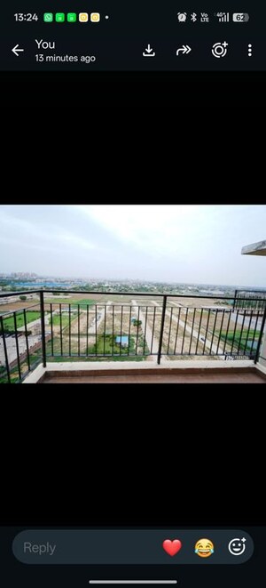 Balcony in 2 BHK Apartment at ROF Ananda, Sector 95 – for Sale