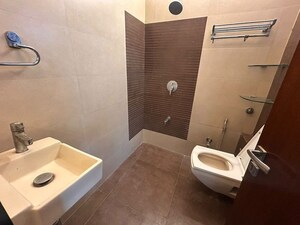 Bathroom in 2 BHK Apartment at Juhu – for Rent