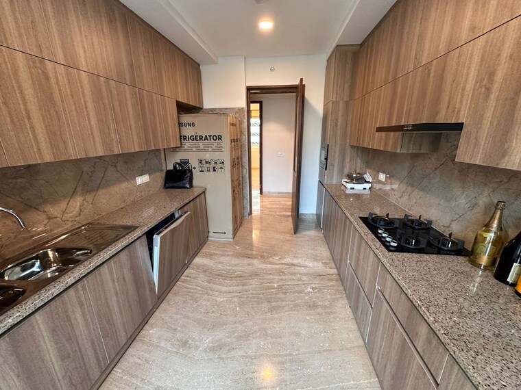Kitchen, ambience-creacions 4 Bedroom 3975 Sq.Ft. Apartment In Sector 22 Gurgaon 10685012