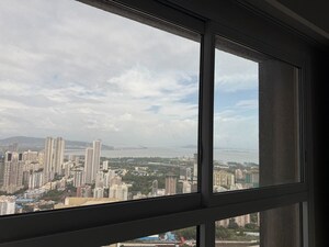 Balcony in 4 BHK Apartment at Lodha Trump Tower, Worli – for Rent