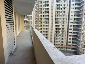 Balcony in 4 BHK Apartment at Ambience Creacions, Sector 22 – for Rent