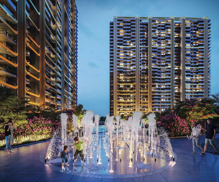 Exterior View, m3m-crown 3 Bedroom 1555 Sq.Ft. Apartment In Sector 111 Gurgaon 10685055
