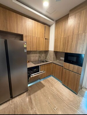 Kitchen in 3 BHK Apartment at Ambience Creacions, Sector 22 – for Rent