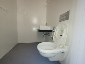 Bathroom in 3 BHK Apartment at Godrej Emerald, Ghodbunder Road – for Rent