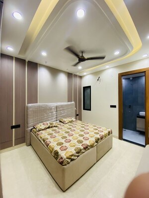 Bedroom in 3 BHK Builder Floor at Dwarka Mor – for Rent