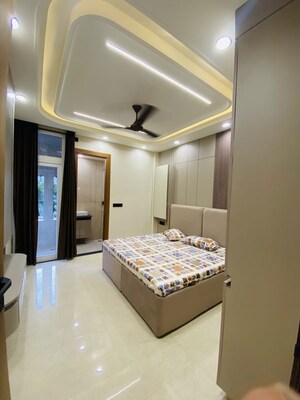 Bedroom in 3 BHK Builder Floor at Dwarka Mor – for Rent