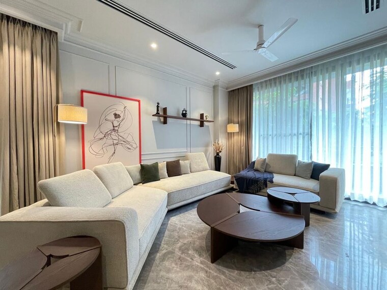 Living Room, vasant vihar 4 Bedroom 5600 Sq.Ft. Apartment In Vasant Vihar Delhi 10685077