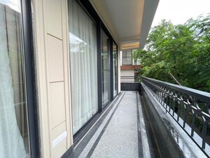 Balcony in 4 BHK Apartment at Vasant Vihar – for Rent