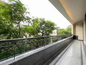 Balcony in 4 BHK Apartment at Vasant Vihar – for Rent