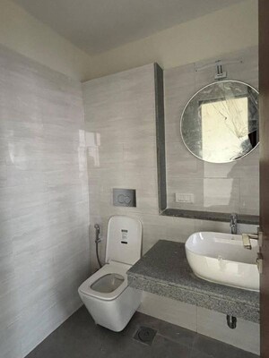 Bathroom in 2 BHK Apartment at Dynamix Divum, Malad East – for Rent
