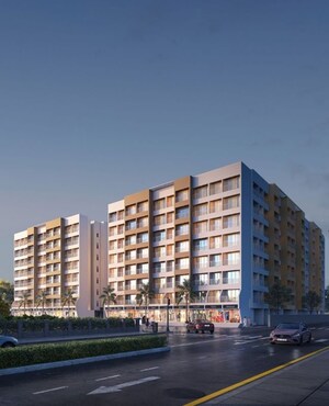 1 BHK Apartment – Exterior View View at Vinay Super Homez Harmony, Virar West - for Sale