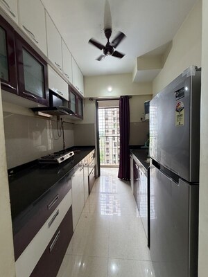 Kitchen in 1 BHK Apartment at Lodha Lakeshore Greens, Dombivli East – for Rent